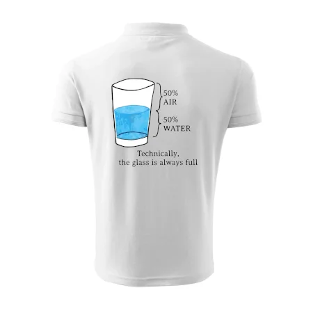 Technically, the glass is always full