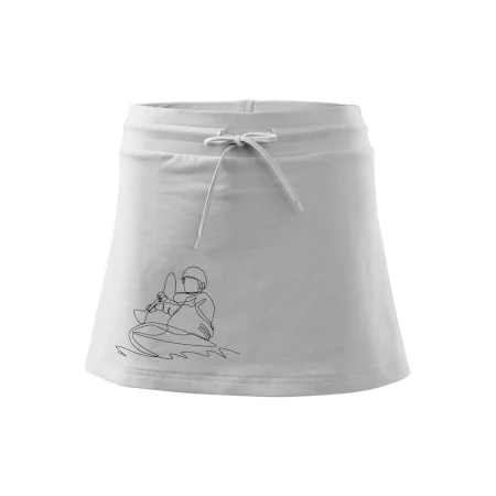 Kajak na vode jedným ťahom