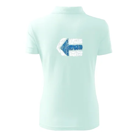 Párová turistická značka modrá