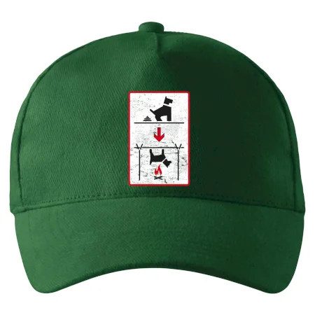 Tričko pre odporcov sraní na chodníku