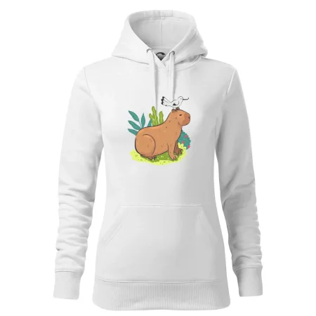 Kapybara a vtáčik