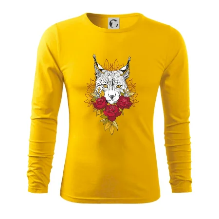 Rys s červenými ružami (Pecka design)