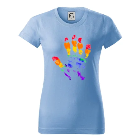 LGBT hand print