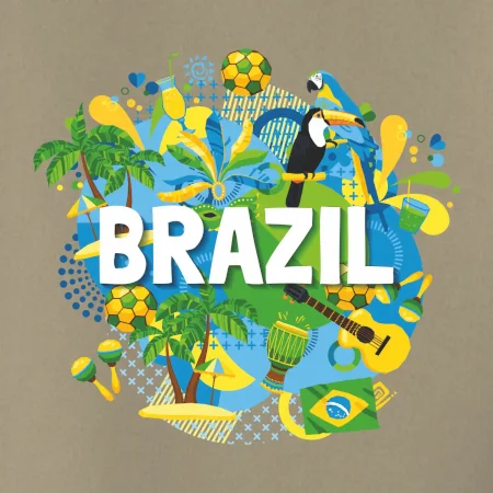 Brazília Farebný obrázok