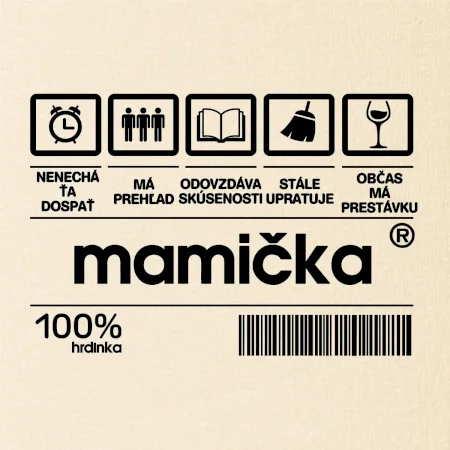 Čiarový kód - Mamička