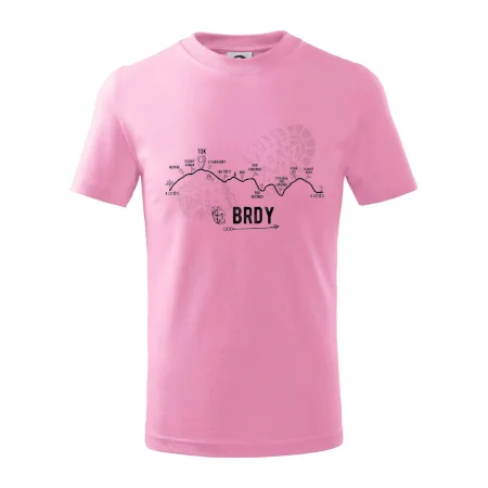 Profil kopců - Brdy