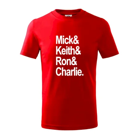 Mick Keith Ron Charlie