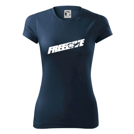 Freedive - nápis s potápačom