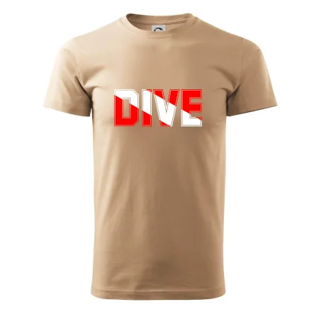 Dive nápis vlajka