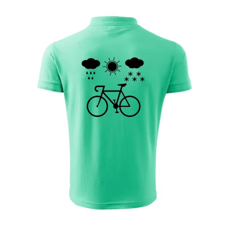 Cyklista za každého počasia