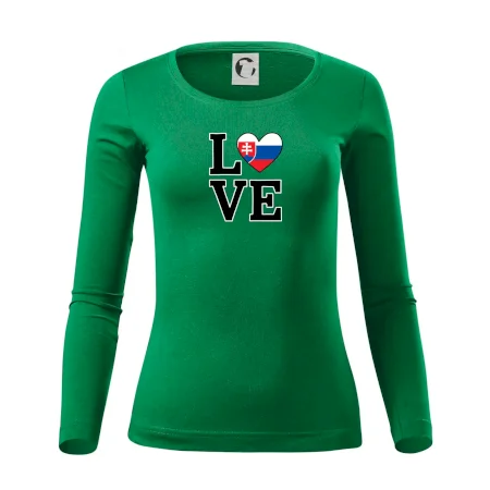 Love Slovenská vlajka