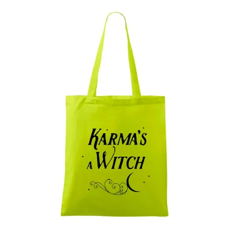 Karma's a Witch - nápis