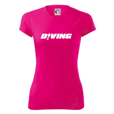 Diving nápis potápač