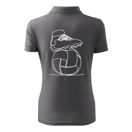 Futbalová lopta kopačka jedným ťahom