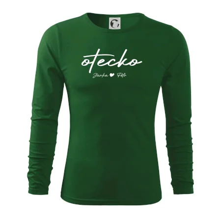 Otecko - tričko s menami deti