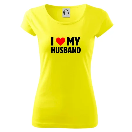 I love my husband