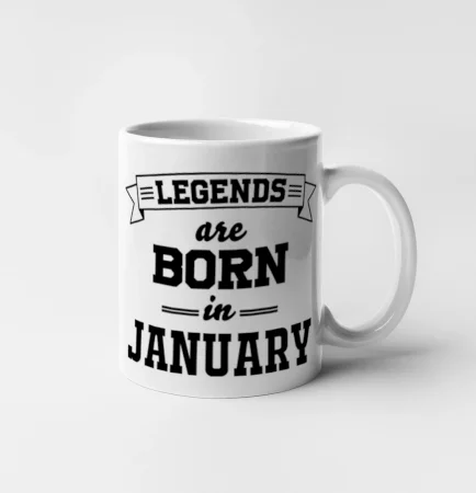 Legends are born in January