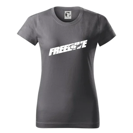 Freedive - nápis s potápačom