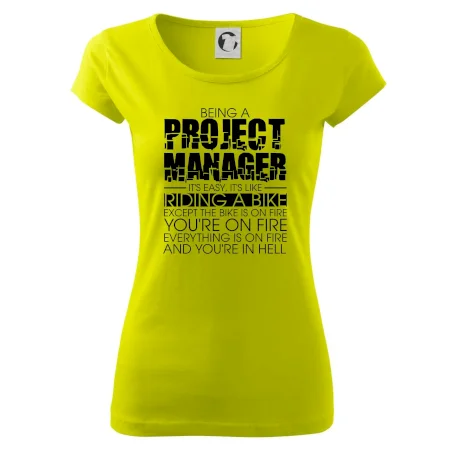 Being A Project Manager - bike