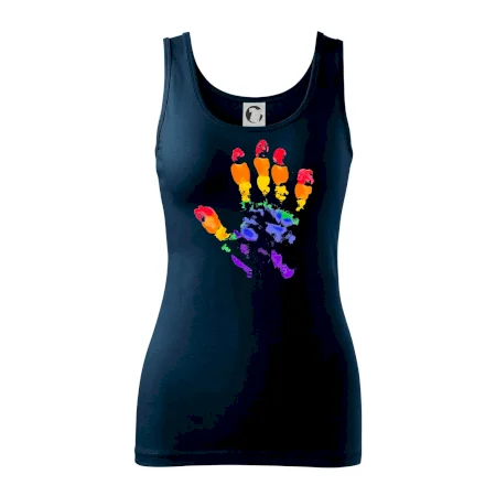 LGBT hand print
