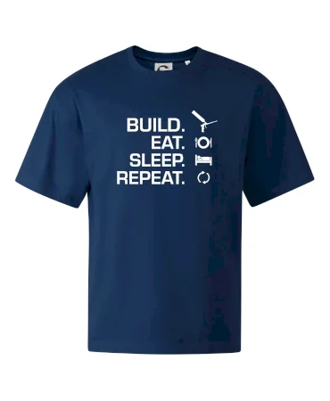 Build eat sleep repeat - montážna pena