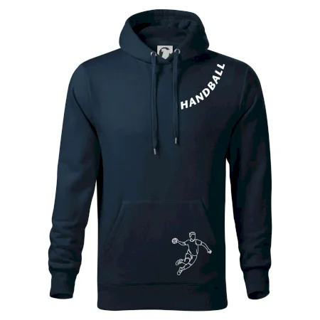Handball nápis šikmo