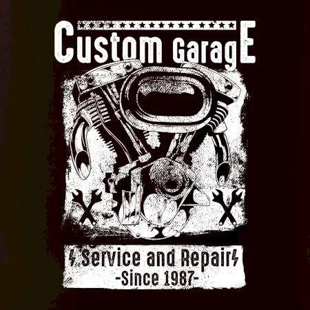 Custom Motorcycle Garage