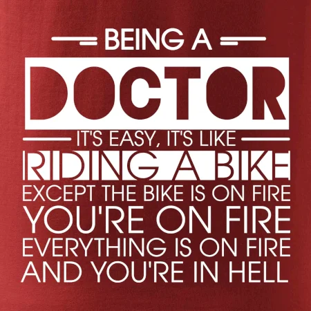 Being a doctor - bike