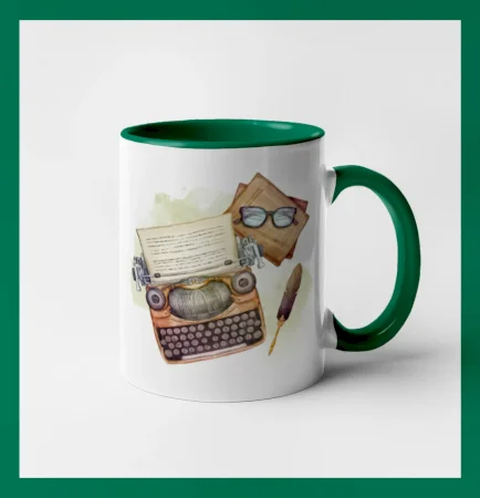 Knihy a písací stroj