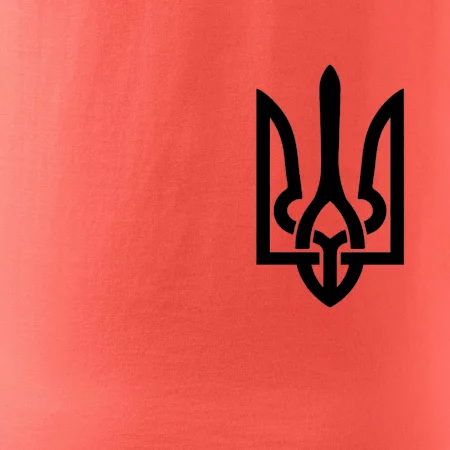 Ukrajina trojzubec prsník