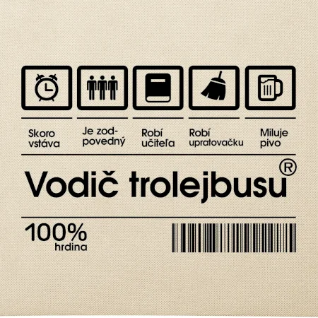 Čiarový kód - Vodič trolejbusu
