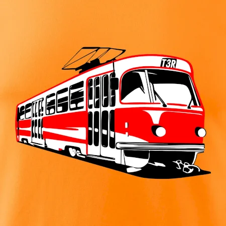 Električka T3R farebná