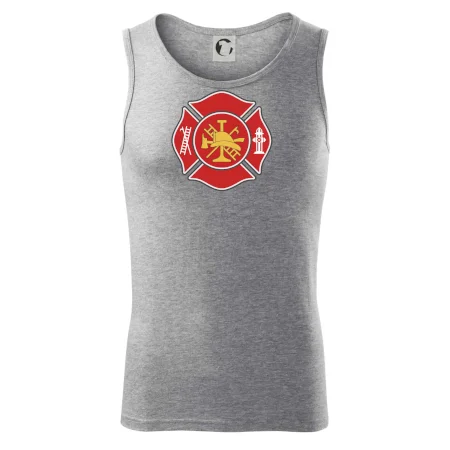 Fire department logo červené