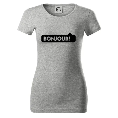 Nápis Bonjour