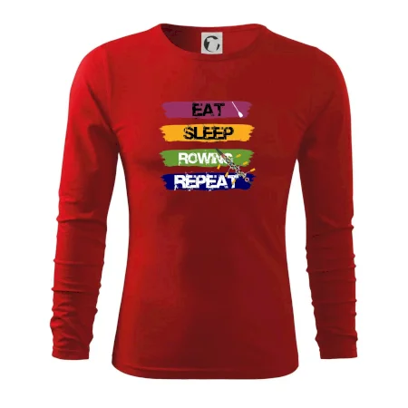 Eat sleep rowing repeat farebné