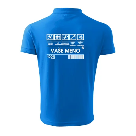 Vaše meno - čiarový kód