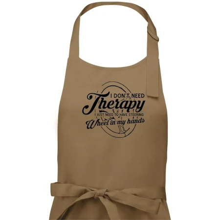 Okrúhly nápis -  I don't need therapy wheel in my hands