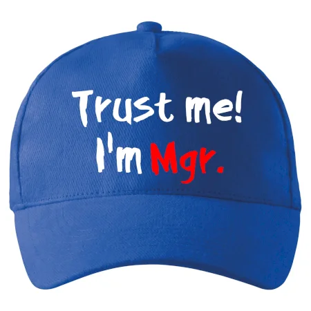 Trust me I´m  Mgr. / Ver mi som Magister.