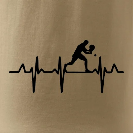 EKG stolný tenista stojaci