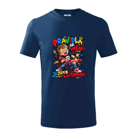 Pravidlá sa menia novembrový rebel so zlomenou pastelkou