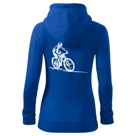 MTB kreslený cyklista