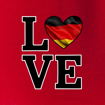Love Nemecká vlajka