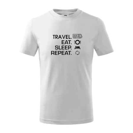 Eat sleep travel - Van