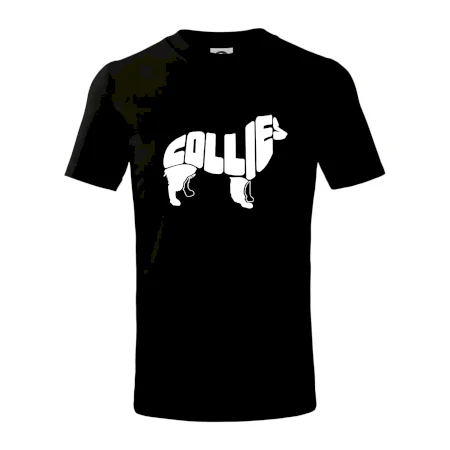 Border kólia písmo v tele