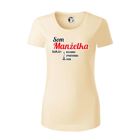 Som manželka takže...