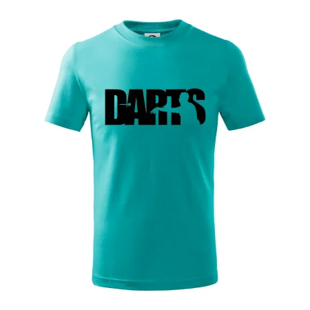 Darts - nápis so šípkarom