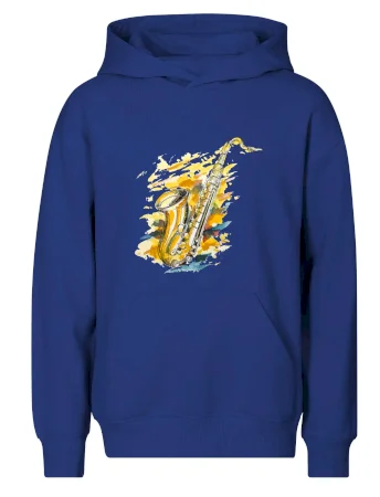 Saxofón maľovaný