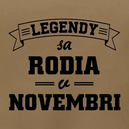 Legendy sa rodia v novembri