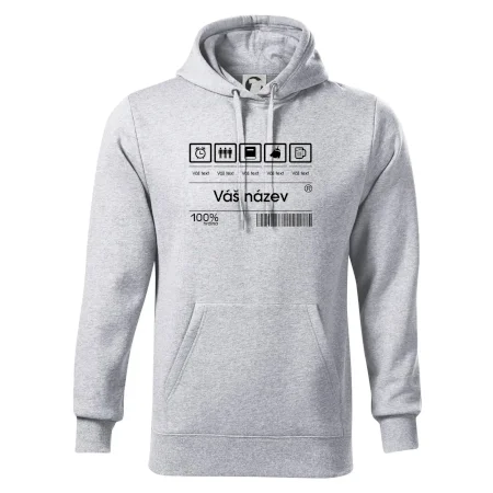 Čárový kód - Vlastní text