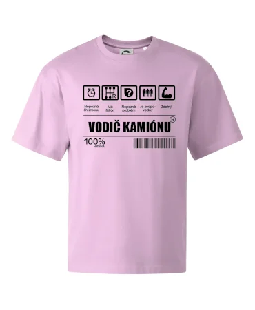 Čiarový kód - Vodič kamiónu